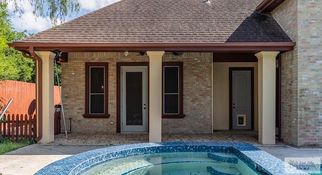 5443 Autumn Mist Ln, Brownsville, TX 78526 - view of swimming pool