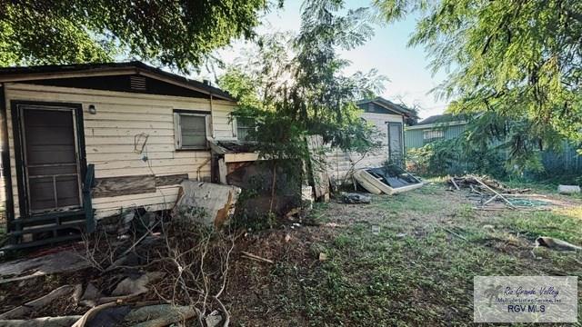 view of side of property