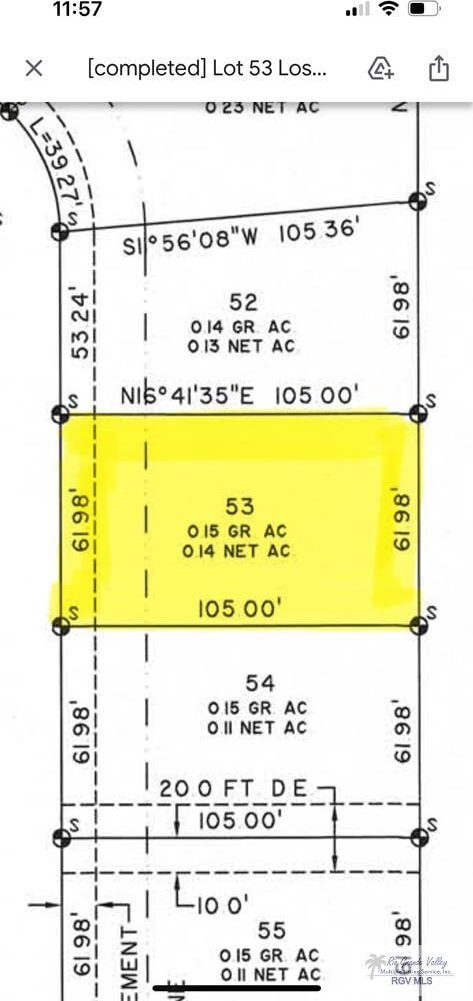 LOT53 Ranch Park Rd Unit 53, San Benito TX, 78586 land for sale