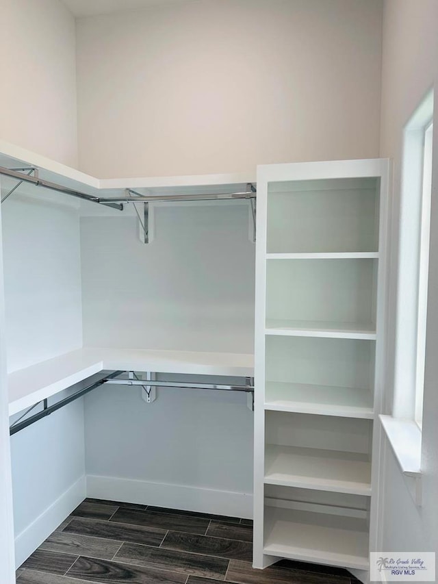 3518 Treasure Hills Blvd, Harlingen, TX 78550 - spacious closet with dark wood-style flooring