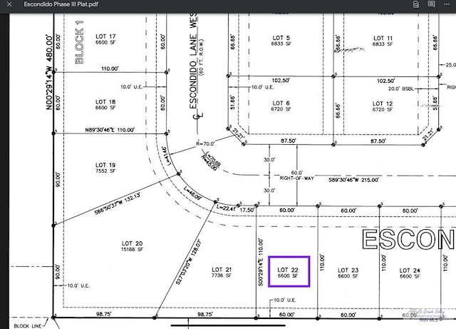 0 W Escondido Ln Unit 22, Harlingen TX, 78550 land for sale