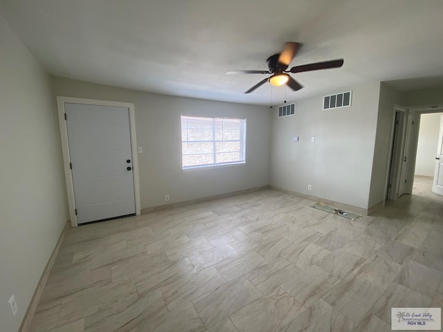 2304 Shidler Dr Unit 10-40, Brownsville, TX 78521 - unfurnished room featuring a ceiling fan and baseboards