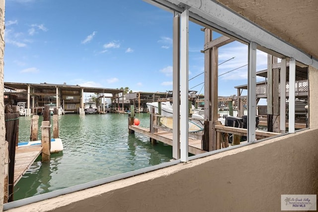 131 Windward Dr, Port Isabel, TX 78578 - view of dock featuring a water view