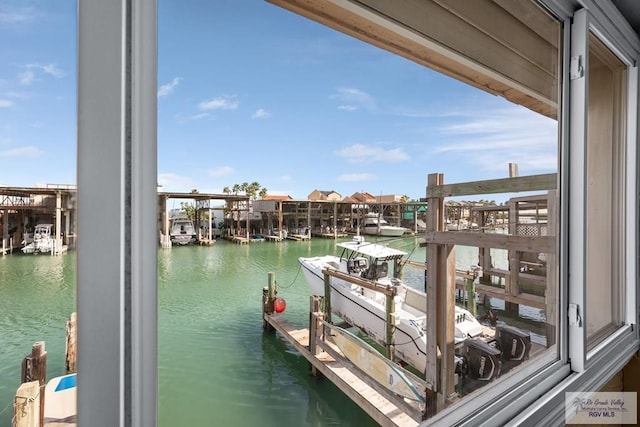 131 Windward Dr, Port Isabel, TX 78578 - view of dock with a water view