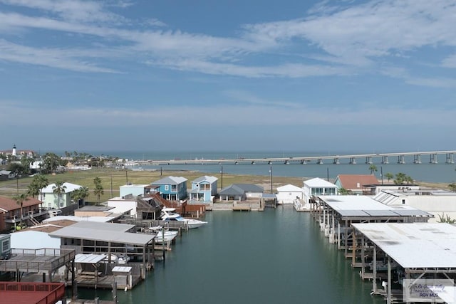 131 Windward Dr, Port Isabel, TX 78578 - view of water feature featuring a dock