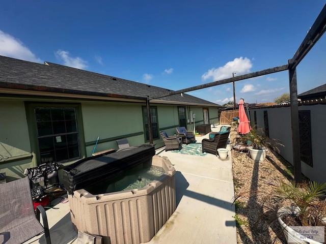 view of patio / terrace featuring outdoor lounge area