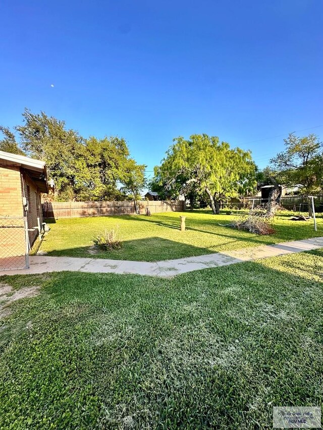 697 W White Ave, Raymondville, TX 78580 - view of yard with fence