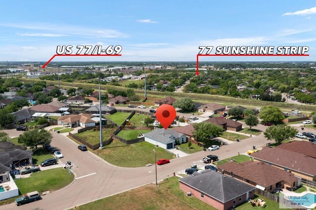3214 W Hapner St, Harlingen, TX 78550 - aerial view of residential area