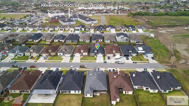 3585 Westcreek Dr, Brownsville, TX 78526 - aerial overview of property's location with nearby suburban area