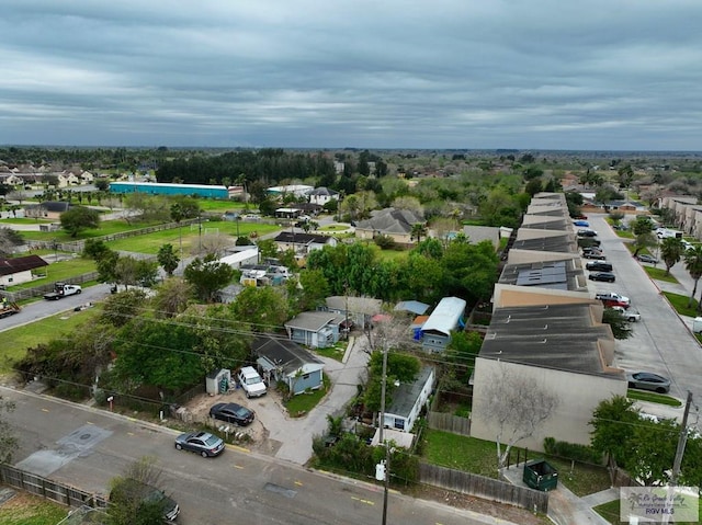 aerial view