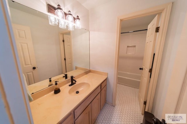 full bath featuring vanity