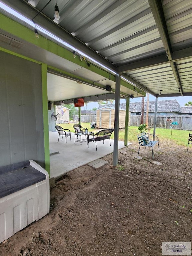 480 Madrid Ct, San Benito, TX 78586 - view of property's community with a patio