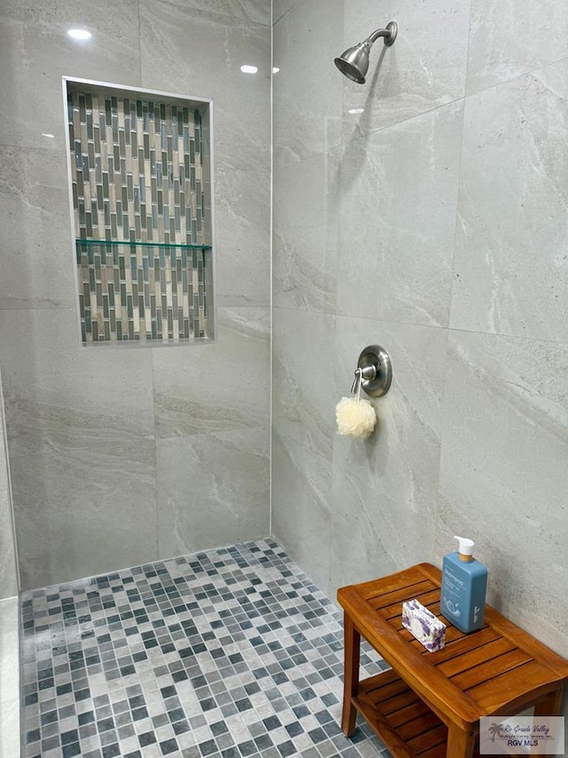 139 Heron Dr, Los Fresnos, TX 78566 - bathroom with tiled shower