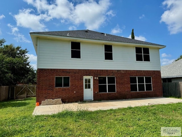 2100 Emory Ave Unit 291, Mcallen, TX 78504 - rear view of property featuring a patio and brick siding