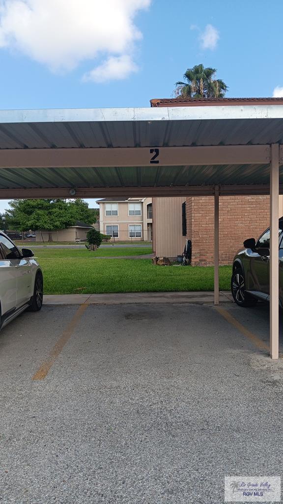 2 Palmetto Ct, Brownsville, TX 78521 - view of covered parking lot