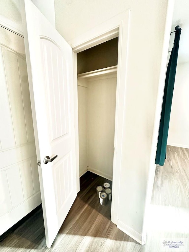 view of closet