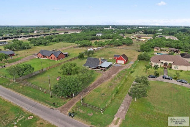 27858 Bixby Rd, La Feria, TX 78559 - aerial view of property's location with rural landscape