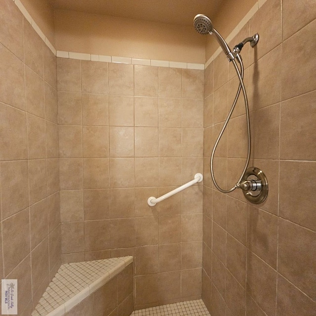 1626 N Shore Dr, Port Isabel, TX 78578 - bathroom featuring tiled shower