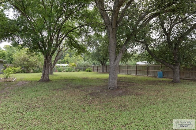 701 S Parker Rd, La Feria, TX 78559 - view of yard with a fenced backyard