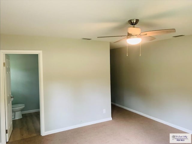 1218 S 16th St, Harlingen, TX 78550 - unfurnished room featuring a ceiling fan and carpet floors