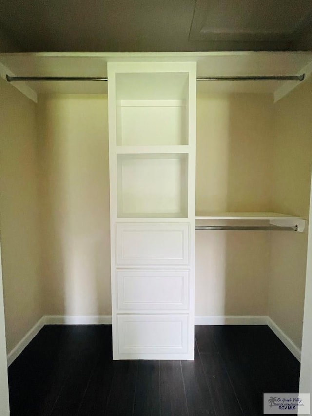 view of closet