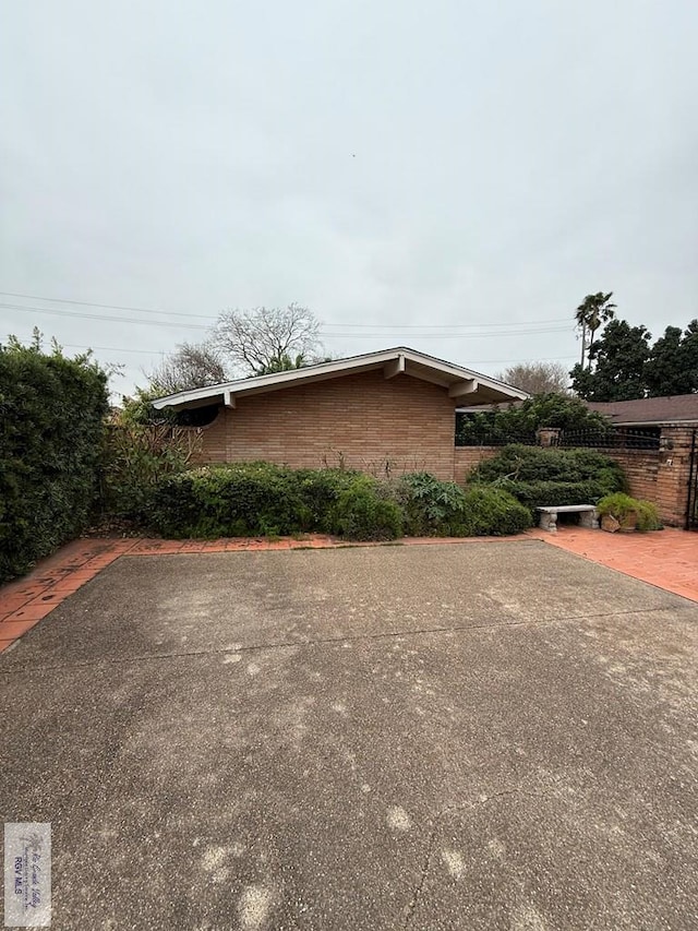 view of property exterior