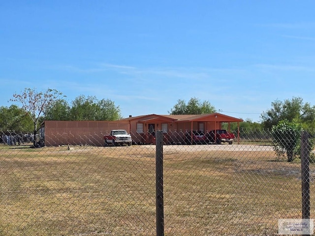 view of ranch-style house