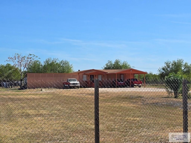 view of ranch-style house
