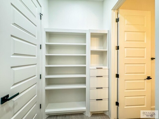 view of closet