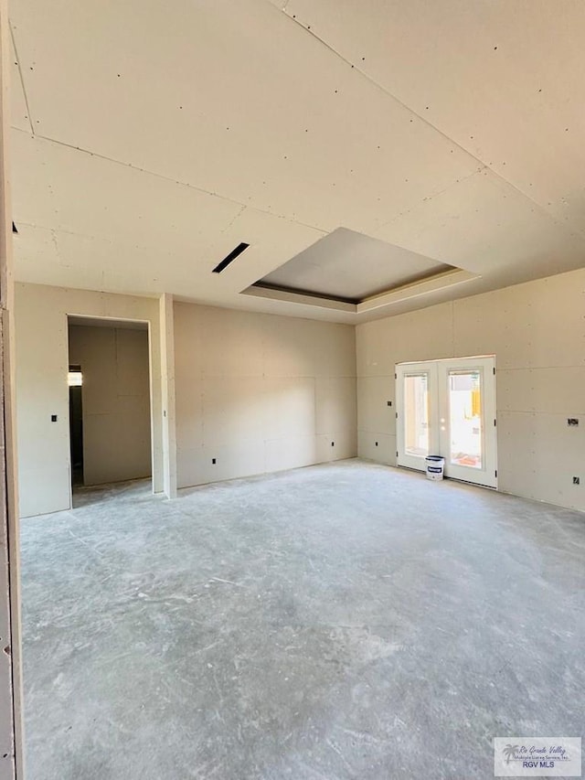 825 Milania Dr, La Feria, TX 78589 - empty room featuring concrete floors