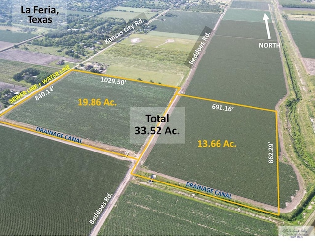 33.52AC S Kansas City Rd, La Feria, TX 78559