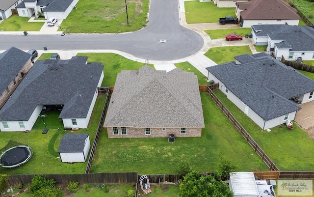 2402 S Christian Cir, Harlingen, TX 78550 - aerial perspective of suburban area
