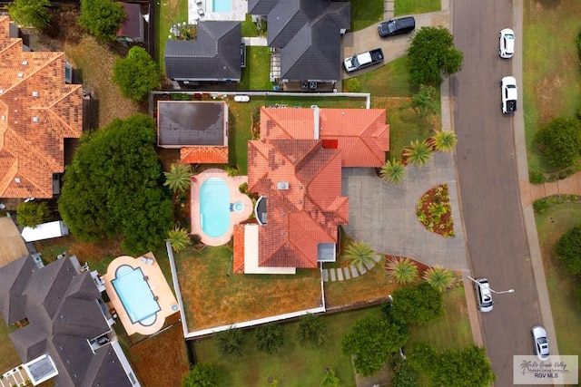 5454 Dragon Wick, Brownsville, TX 78526 - drone / aerial view of a pool area