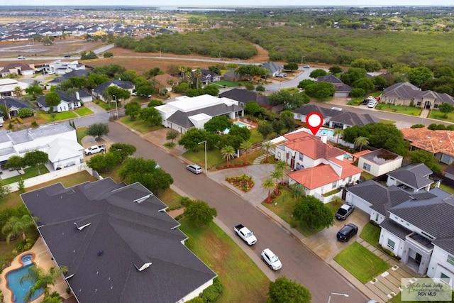5454 Dragon Wick, Brownsville, TX 78526 - aerial perspective of suburban area