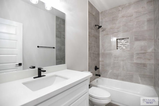 1838 Miley Ln, Harlingen, TX 78550 - bathroom featuring vanity and tub / shower combination