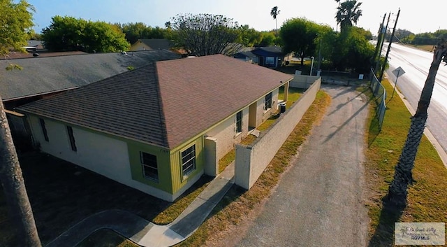 aerial view