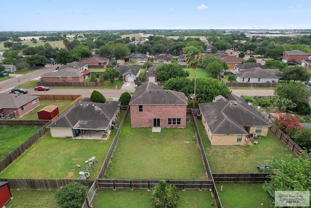 3017 Paradise Ave, Harlingen, TX 78552 - aerial perspective of suburban area