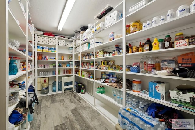 view of pantry