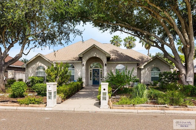 view of ranch-style home