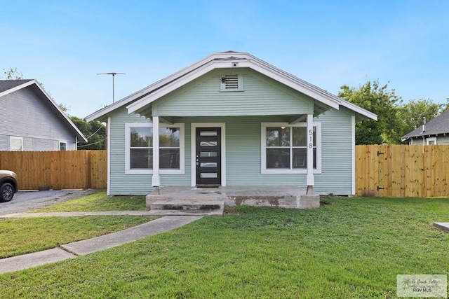 518 N J St, Harlingen, TX 78550 - view of front of property with a porch