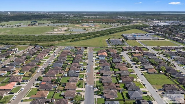 7136 Arroyo Blvd, Brownsville, TX 78526 - aerial overview of property's location with nearby suburban area and a large body of water