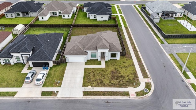 9372 Fan Palm Dr, Los Fresnos, TX 78521 - aerial perspective of suburban area