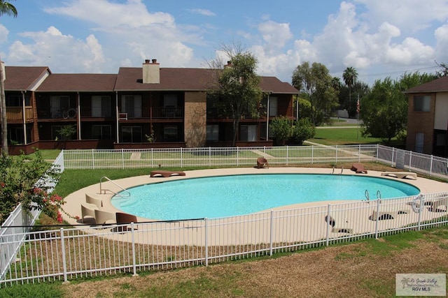 view of pool