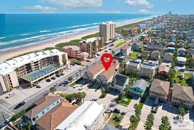 131 E Saturn Ln, South Padre Island, TX 78597 - aerial view of unending shoreline