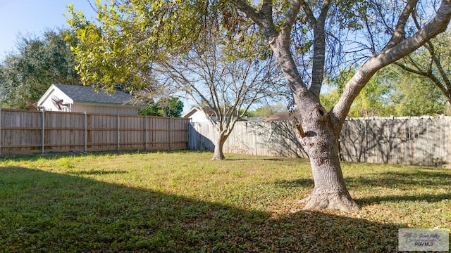 view of yard