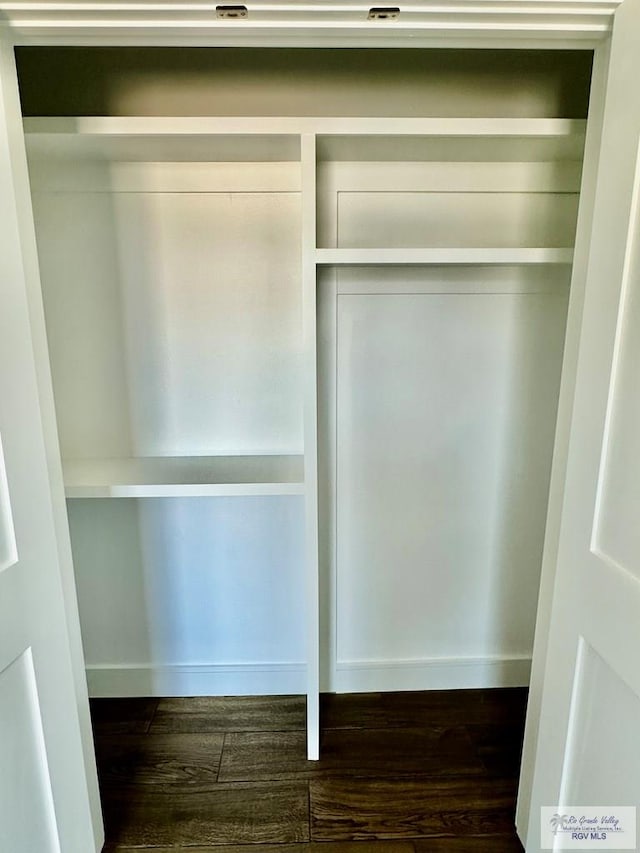 view of closet