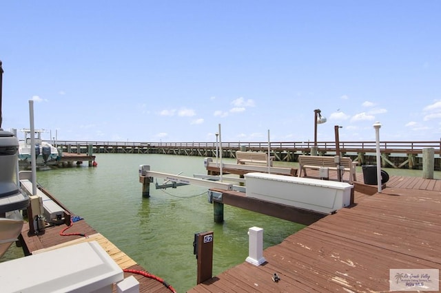 301 Houston Ave Unit 3402, Port Isabel, TX 78578 - dock featuring a water view
