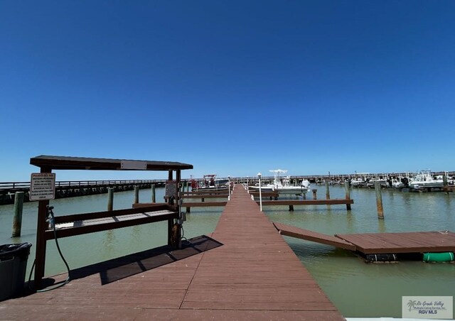 301 Houston Ave Unit 3402, Port Isabel, TX 78578 - dock area with a water view