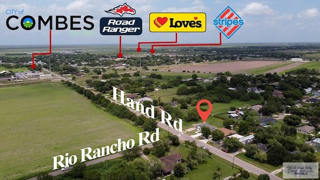 21929 Hand Rd, Harlingen, TX 78552 - bird's eye view