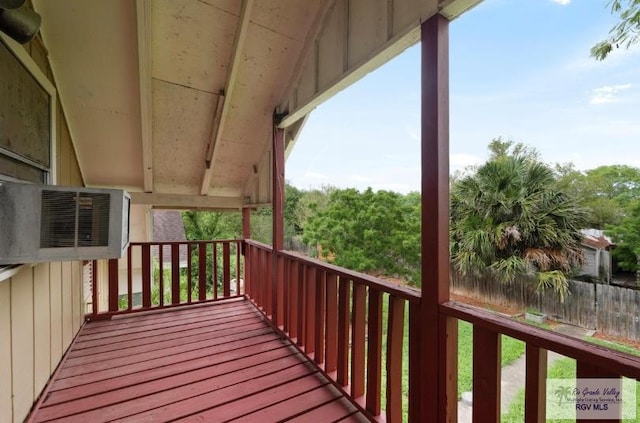 501 Ratliff St, San Benito, TX 78586 - view of wooden deck